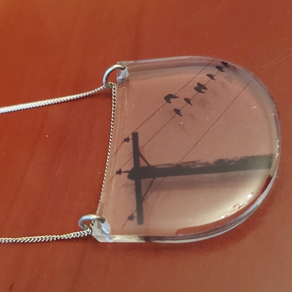 Sterling silver statement necklace - Picture 3 of 9